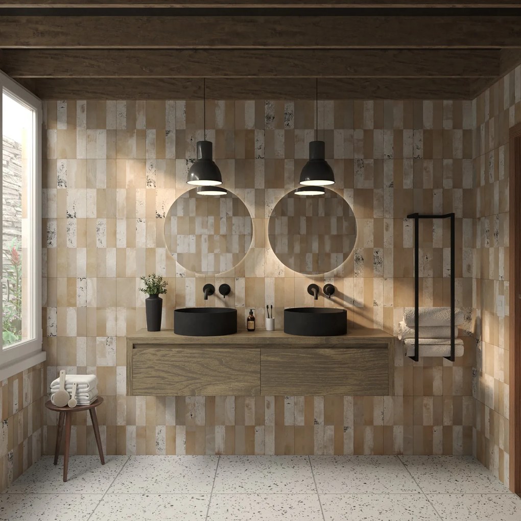 Gliss Design Ares badmeubel 180cm 2 lades ash gray zonder waskom
