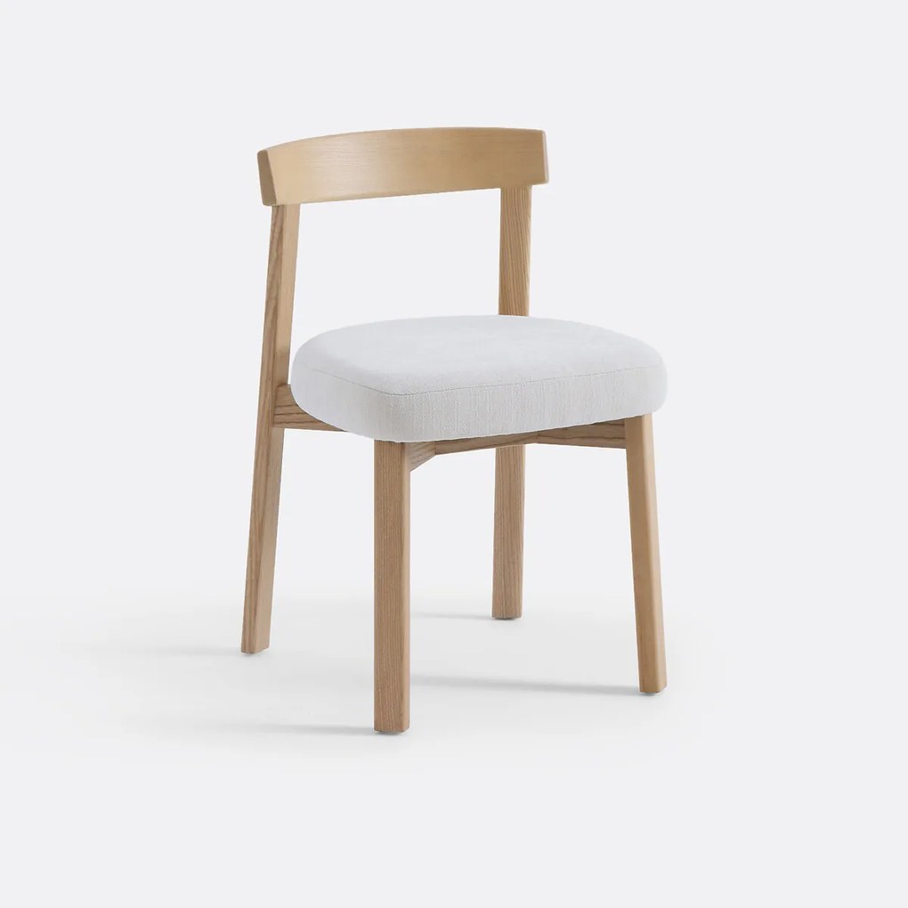 Stoel van massief essenhout, Germain