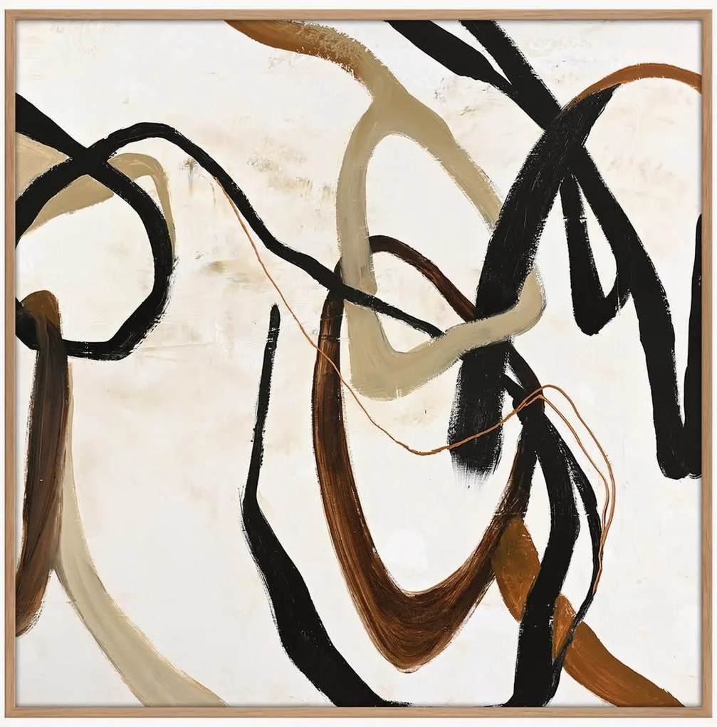 Handgeschilderd ingelijst canvas Art Once Again