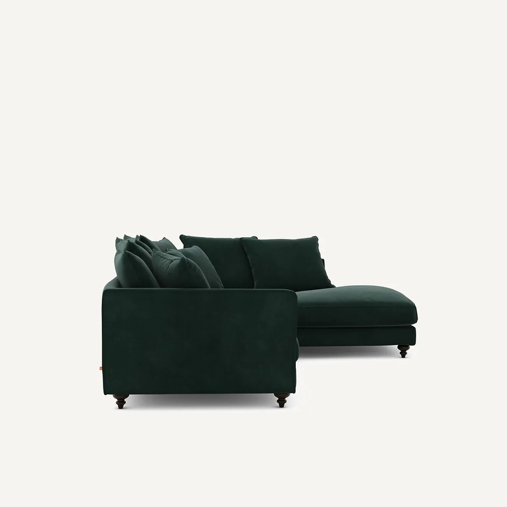 Fluwelen hoekslaapbank, Lazare