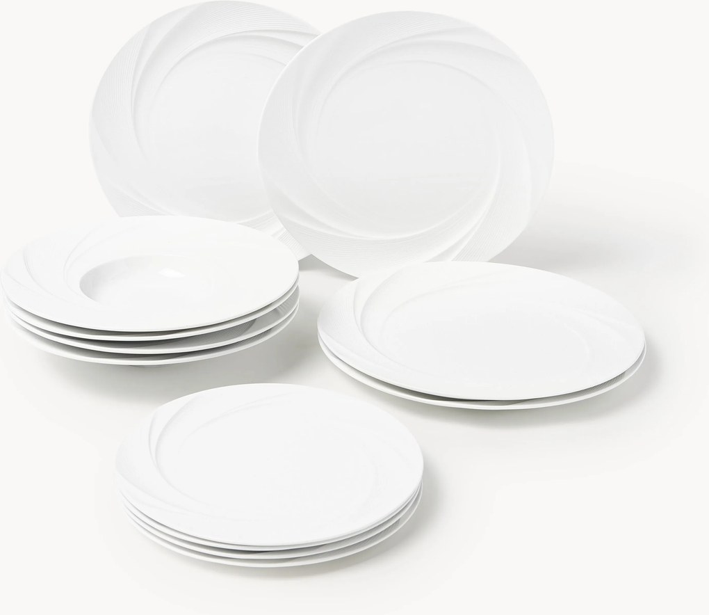 Serviesset Adonis, 4 personen, 12-delig