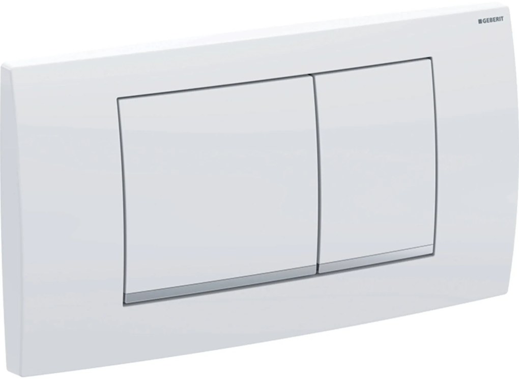 Geberit Twinline 30 bedieningspaneel chroom/mat-chroom/chroom voor Geberit UP130