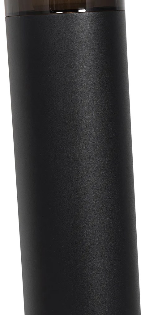 Moderne buitenlamp paal zwart 80 cm IP44 - Rox