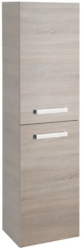 Aqualine Vega kolomkast met wasmand 150x40x31cm eiken | BIANO