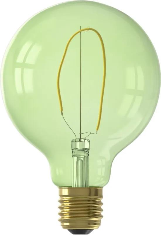 LED Lamp 4W - 130 Lm - Globe - G95 - Groen