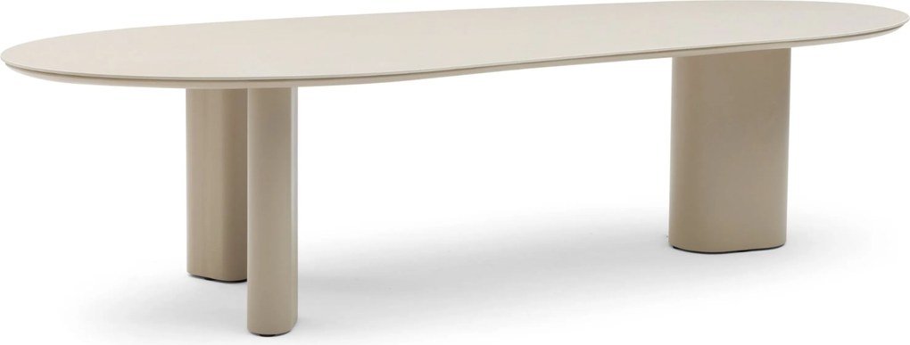 Dining Tuintafel  300 x 120 cm Taupe Weave