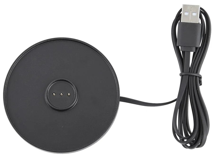 Tafellamp zwart incl. LED oplaadbaar met laadstation IP65 - Raika