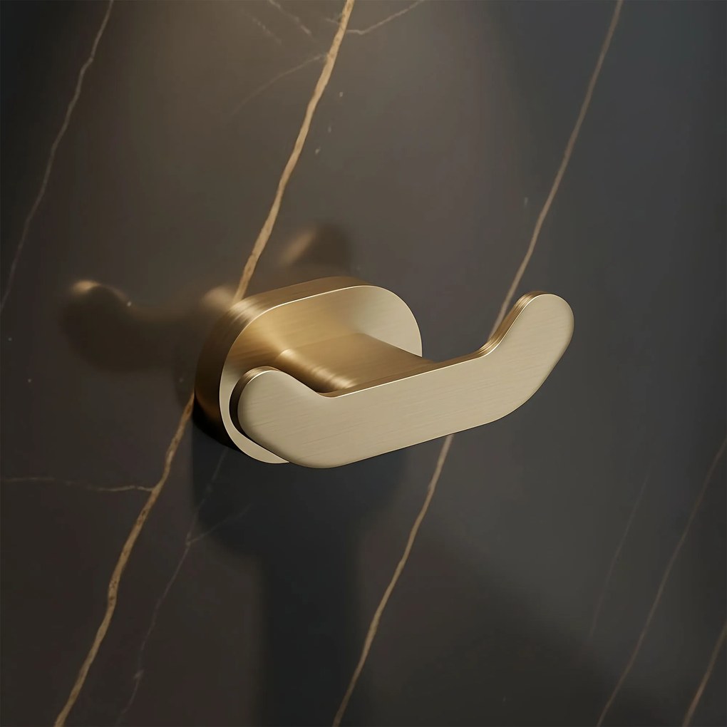 Badkamerhanger Til 105 Brush Gold