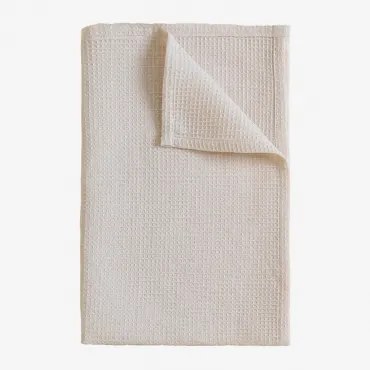 Katoenen Keukendoek Arnaud Beige – Crème - Sklum