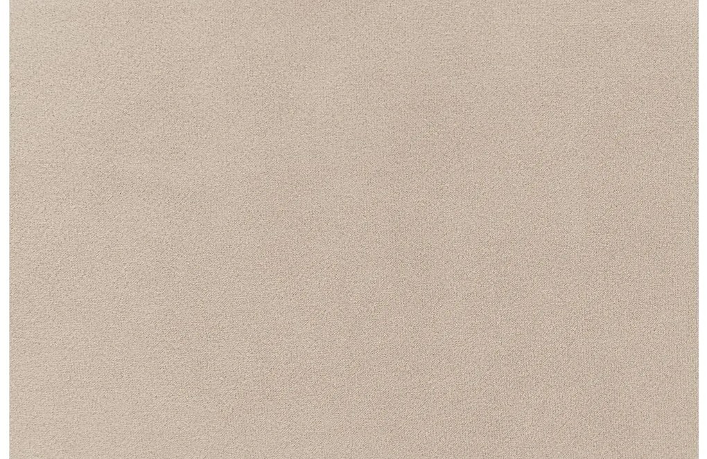 Goossens Eetkamerstoel Peda beige velvet stof met armleuning, elegant chic