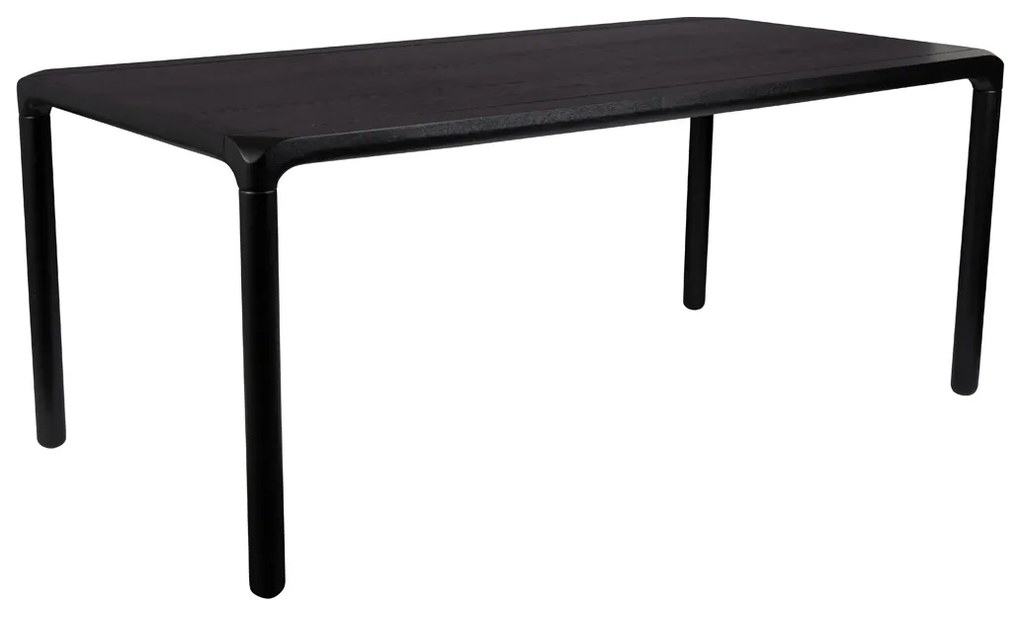 Zuiver Storm Zwarte Eetkamertafel Van Hout 180x90 Cm - 180 X 90cm.