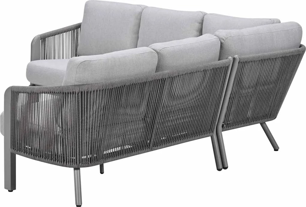 Garden Impressions Ryan loungeset hoek 3-delig - taupe