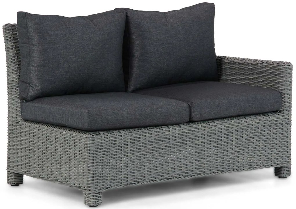 Loungeset 5 personen Wicker Grijs  Garden Collections Lusso