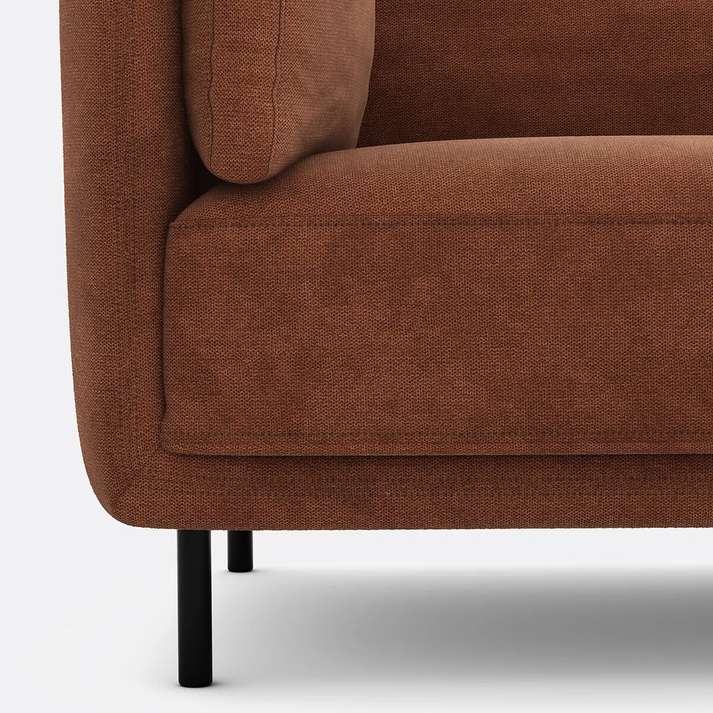 2-zitsbank, stof met structuur, Victor