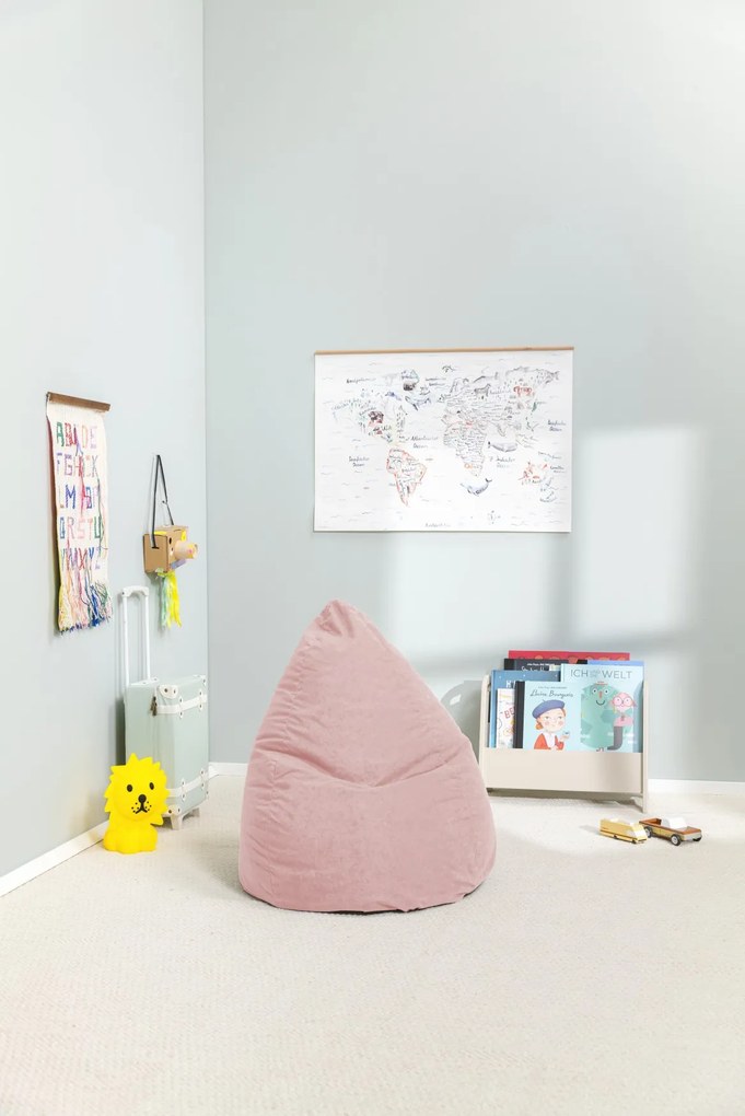 Kinder Zitzak BeanBag Easy L - Oudroze