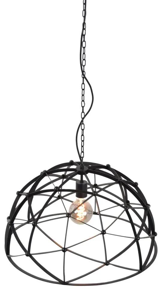 Hanglamp Coco Zwart Ø60cm - Metaal - Urban Interiors - Industrieel & robuust