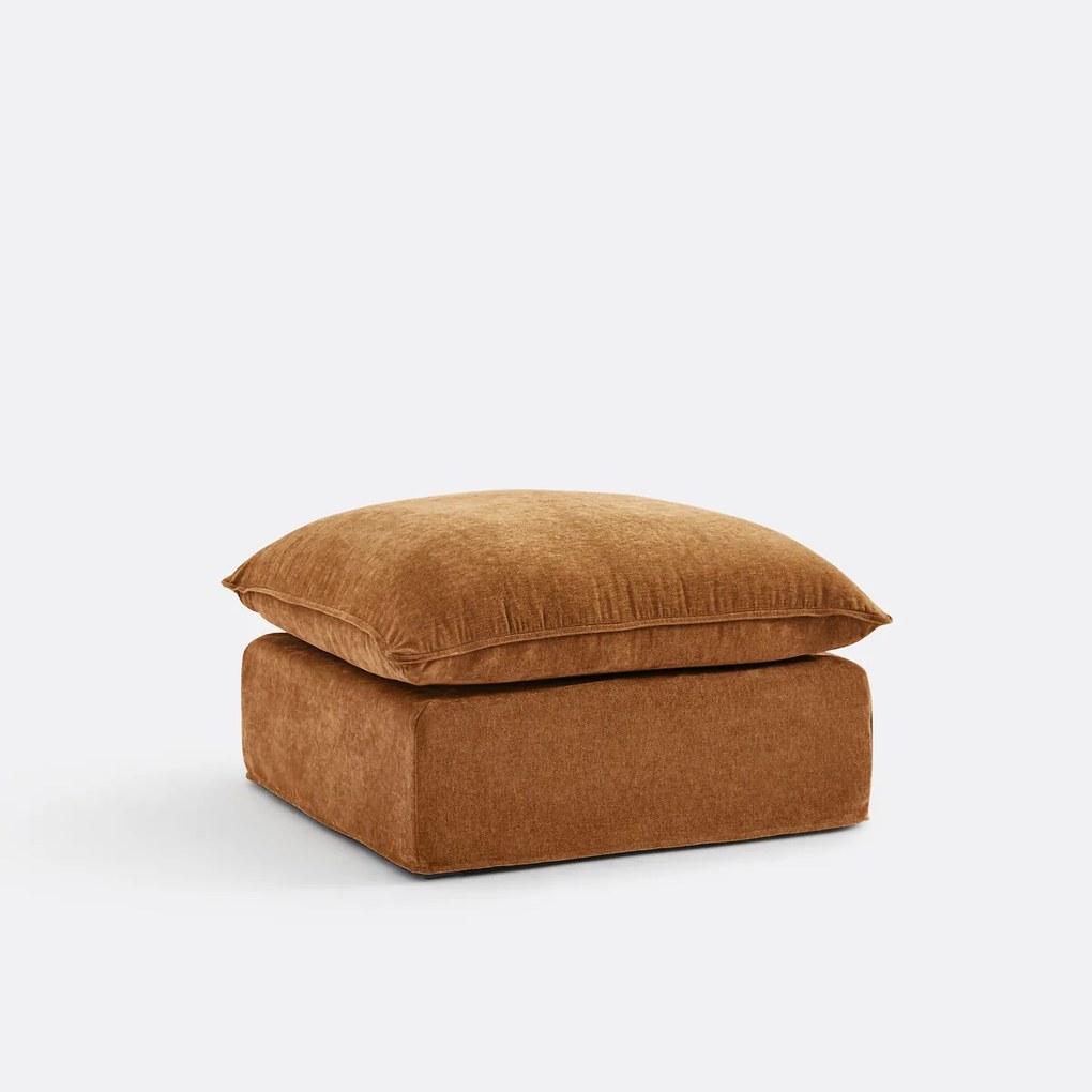 Poef in mêlee polyester poef, Odna