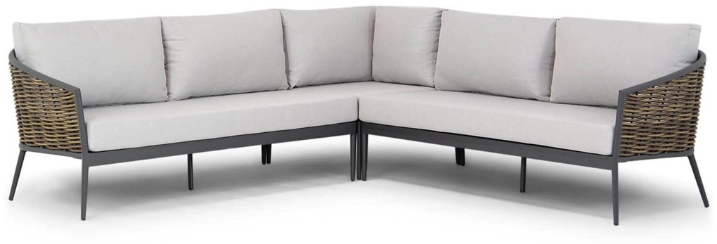Loungeset tuin 5 personen Aluminium Taupe  Coco Ewa/Pacific