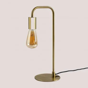 Sarlot Tafellamp Van Ijzer Goud - Sklum