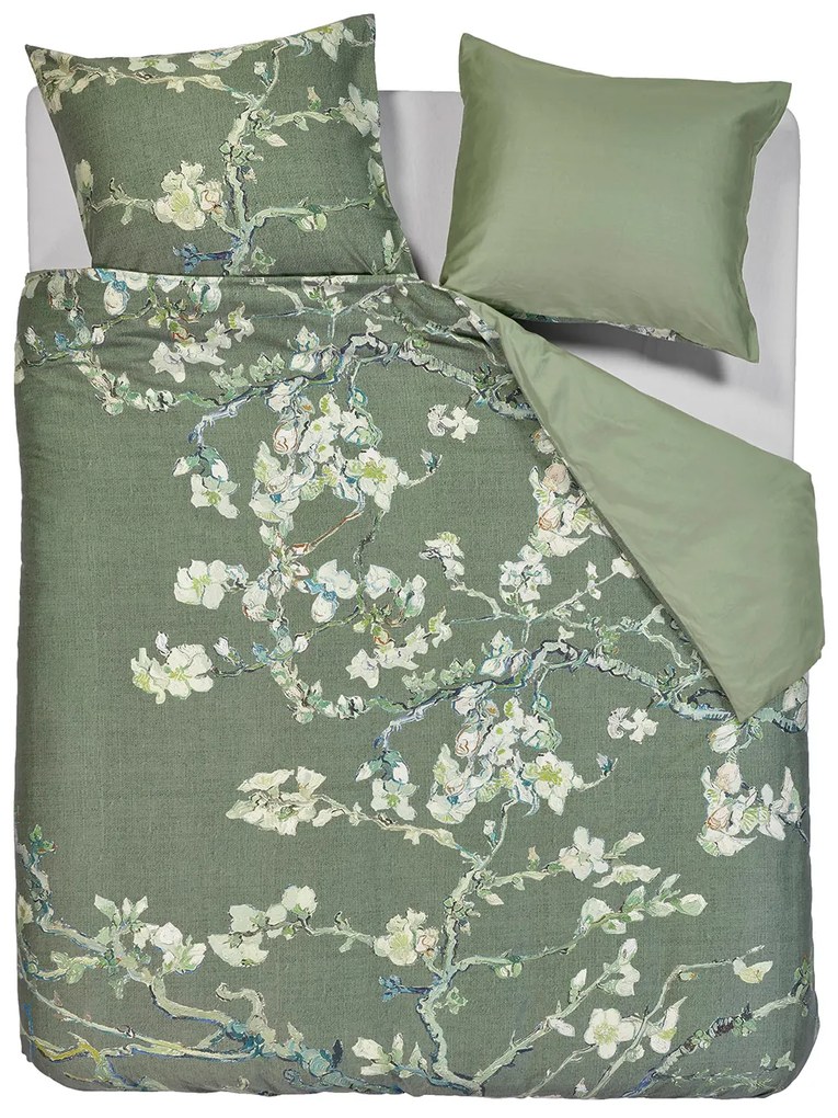 Van Gogh Blossoming Dekbedovertrek Green – Bij Swiss Sense