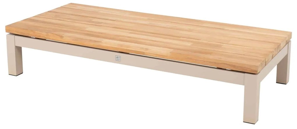 4 Seasons Outdoor Capitol salontafel latte 150 x 65 cm *showroommodel Loungetafel   beige weerbestendig