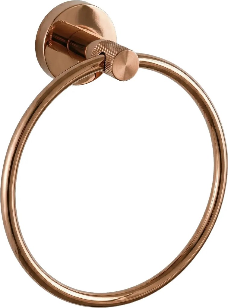 Badkamerhanger Ring 6610 Modern Copper