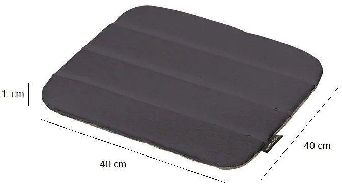 Sophie Element/Kings 2-persoons 100x100 cm. dining tuinset - Antraciet