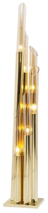 Kare Design Pipe Gold Moderne Vloerlamp