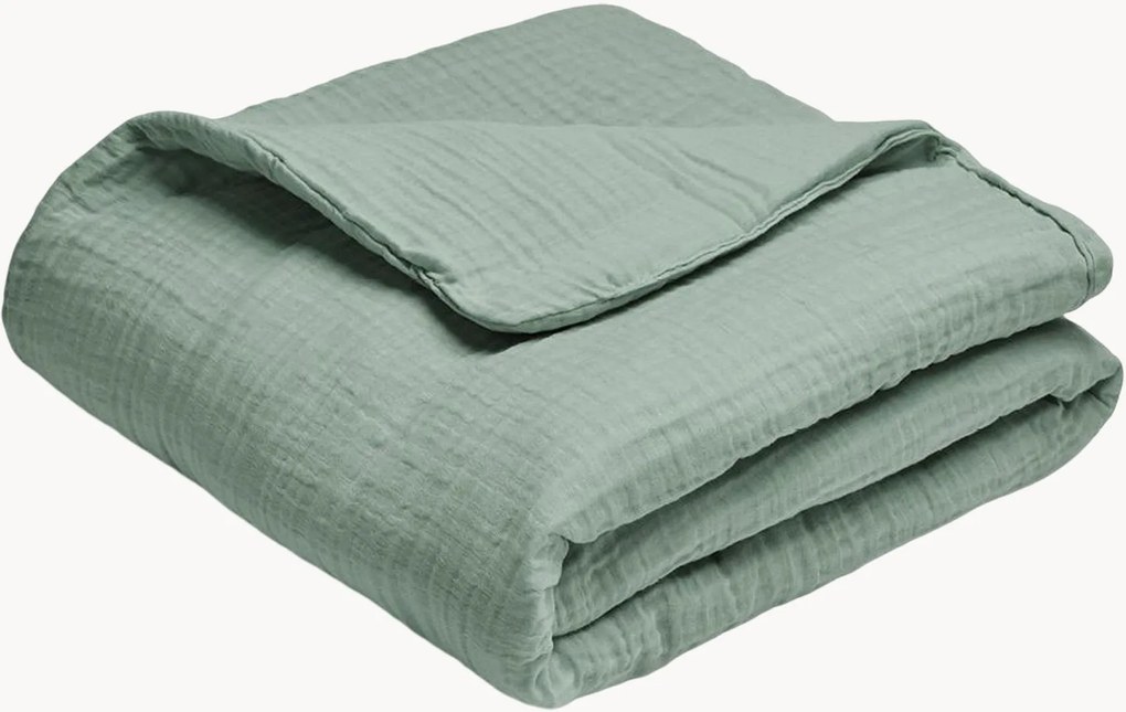 Babymandje Uni van mousseline katoen