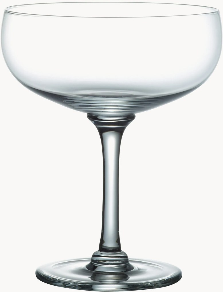 Mondgeblazen kristallen cocktailglazen Classic, 4-delig