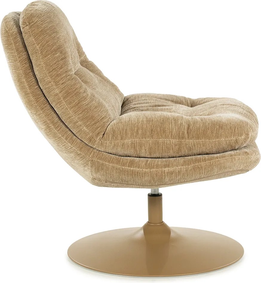 Draaibaar Fauteuil Taupe