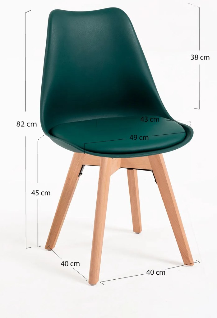 Pakket van 4 Synk Basic stoelen