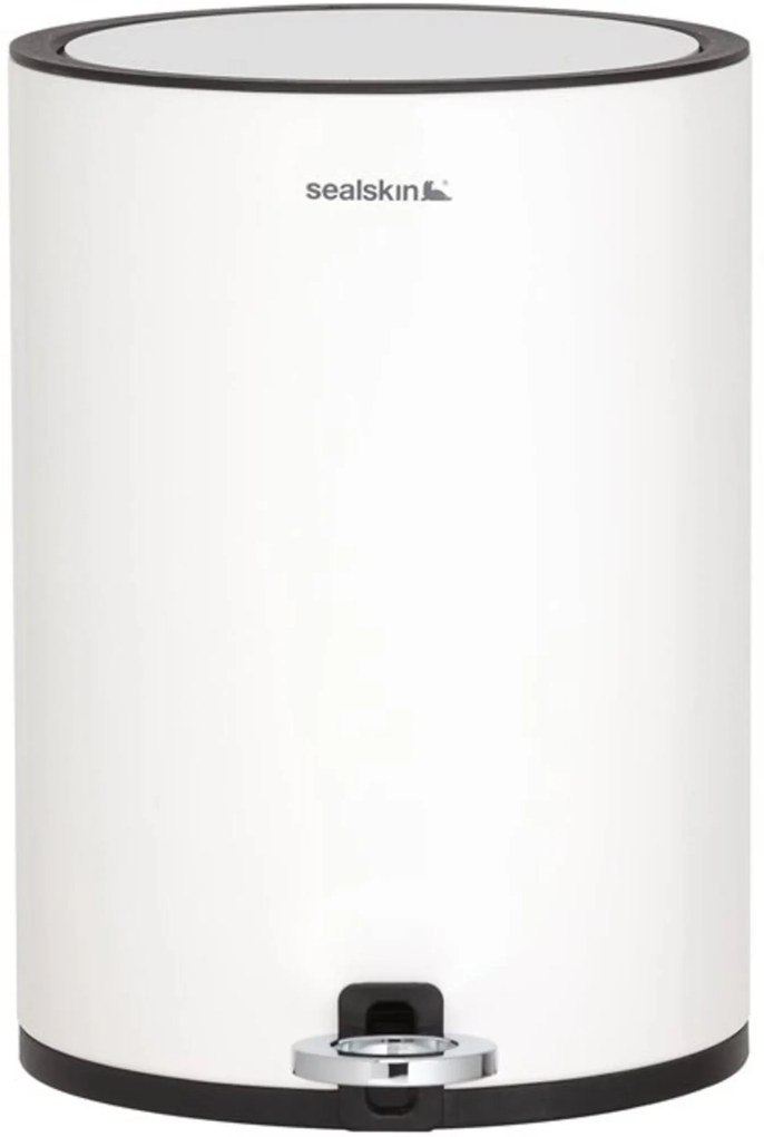 Tiger Industrial Pedaalemmer 17,5x22,5x25 cm Wit