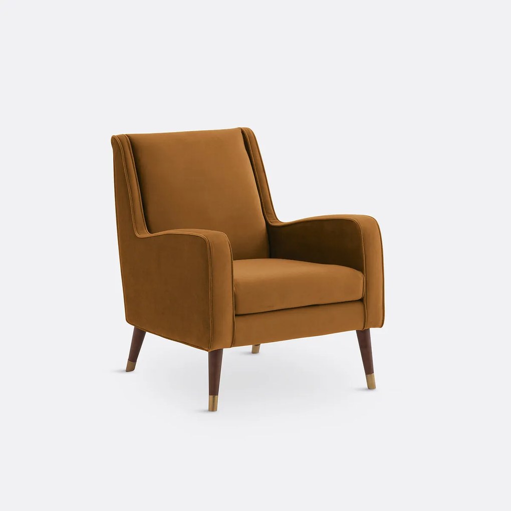 Fauteuil in fluweel, (Y)