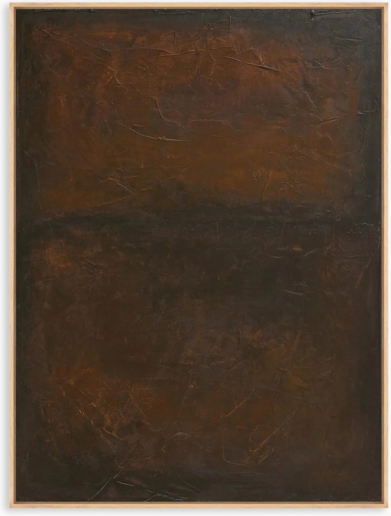 Handbeschilderde ingelijste canvasdoek After Dark