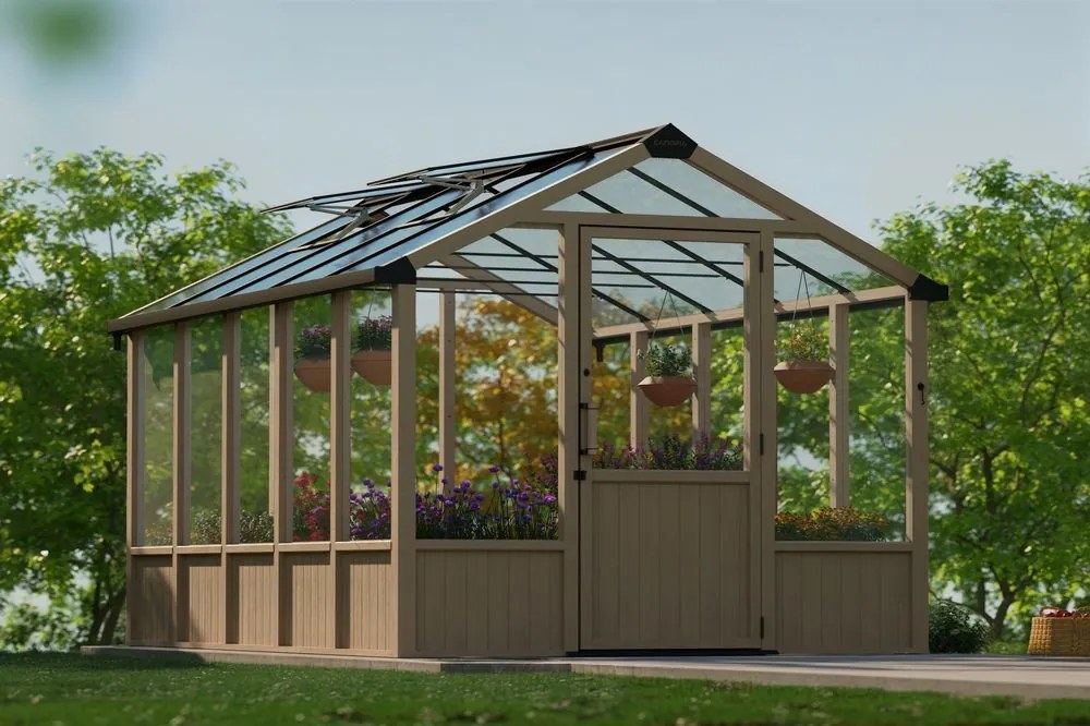Natura Ceder polycarbonaat serre 2,37 x 3,6 m Palram - Canopia