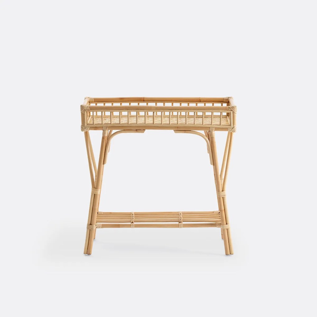 Console in rotan en bamboe, Nyla