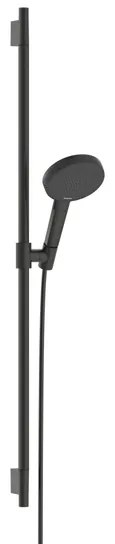 Hansgrohe Raindance Alive Select S doucheset 125 3jet EcoSmart met glijstang Unica S Puro 90 cm Brushed Black Chrome (antraciet) 24603340