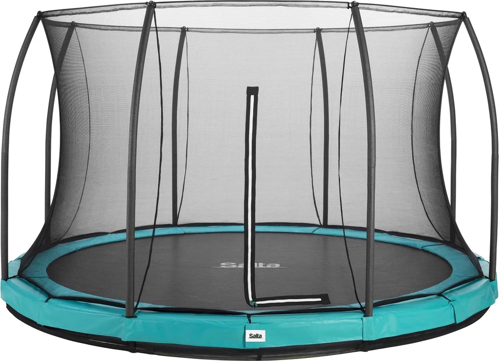 Salta trampoline Comfort Edition Ground - Diameter 427 cm - Rond - Groen