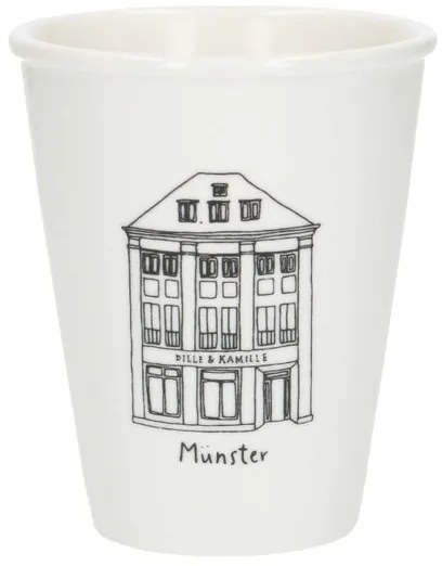 Gevel mok, Munster, porselein, 200 ml