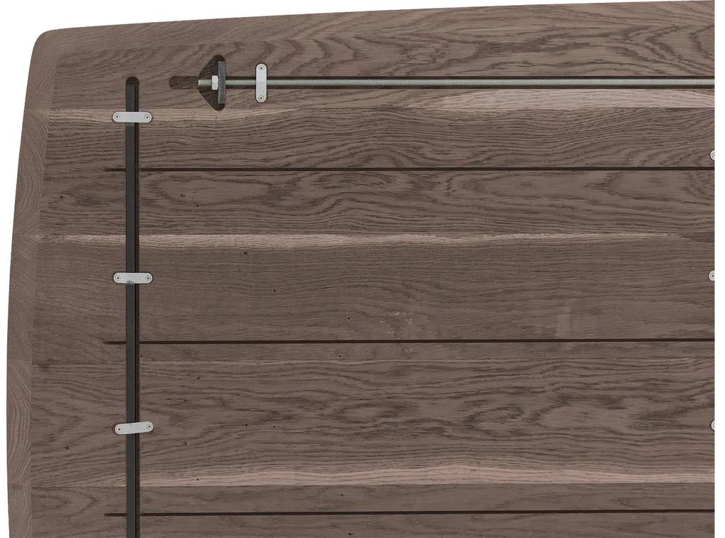 Goossens Excellent Eettafel Uniek, Semi rechthoekig 180 x 100 cm