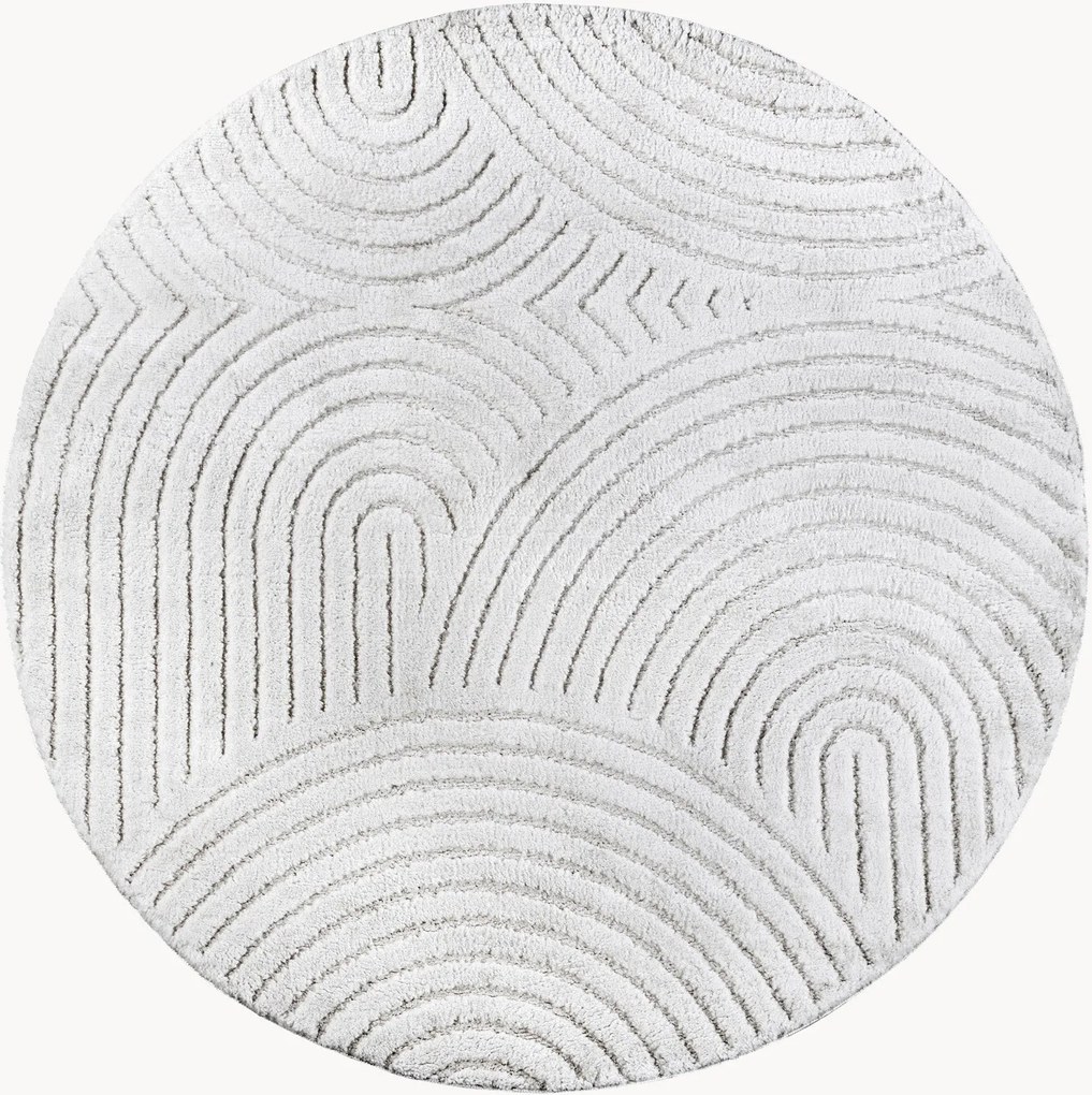 Rond hoog-laag vloerkleed New York Panglao