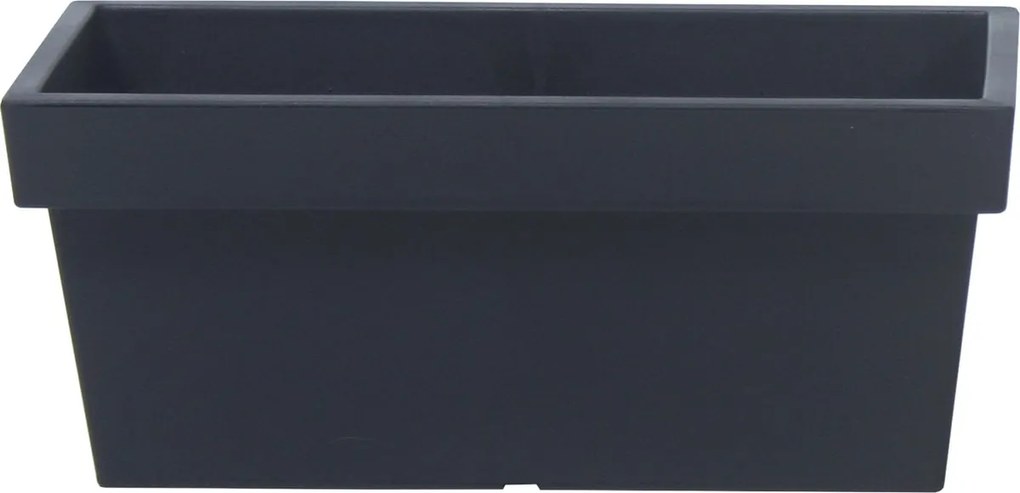 Prosperplast Lofly Case Plantenbak - Antraciet - 58 cm - Modern