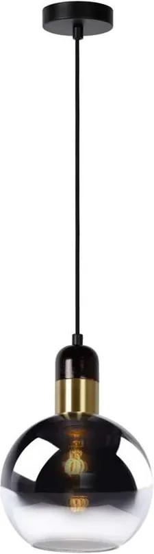 Lucide hanglamp Julius - fumé - Ø20 cm - Leen Bakker
