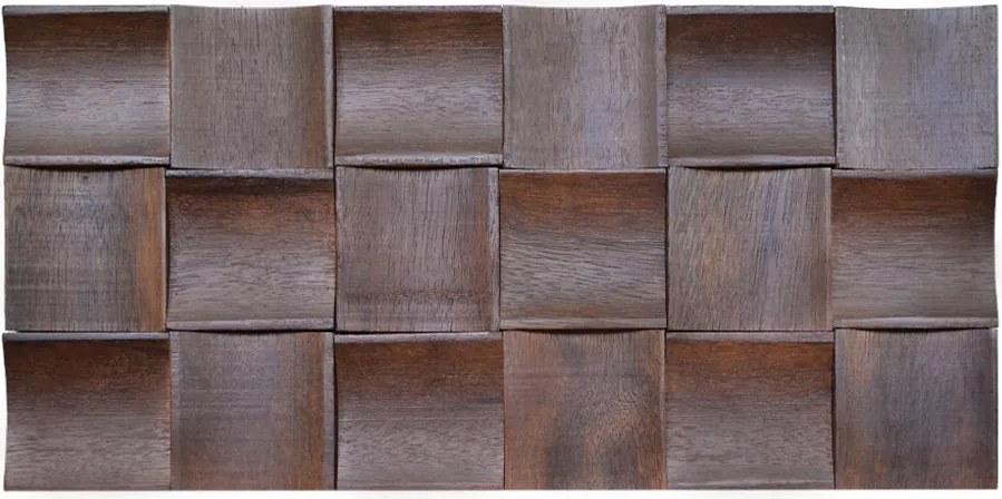 3D Houten Wandpaneel | Merbau XL | 30×60 cm | Wanddecoratie