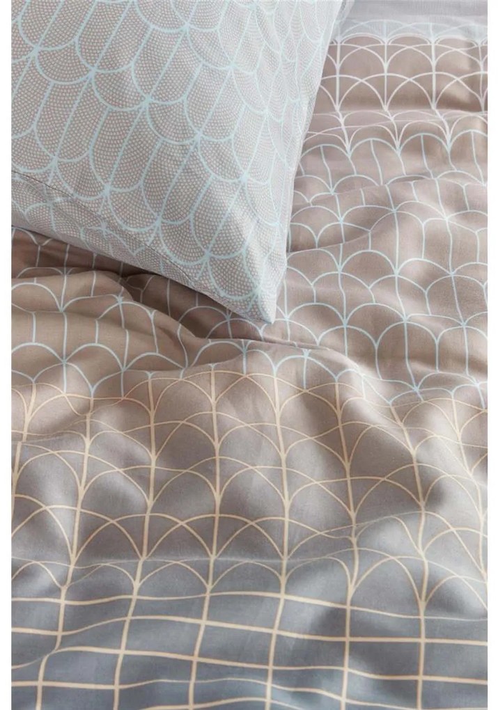Beddinghouse Gillian Dekbedovertrek Blue Grey – Bij Swiss Sense