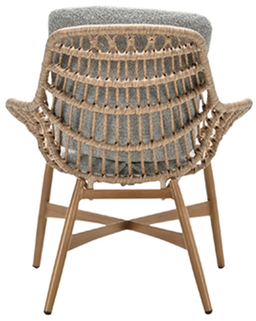 Castello loungestoel - Natural rotan - inclusief kussens OP=OP