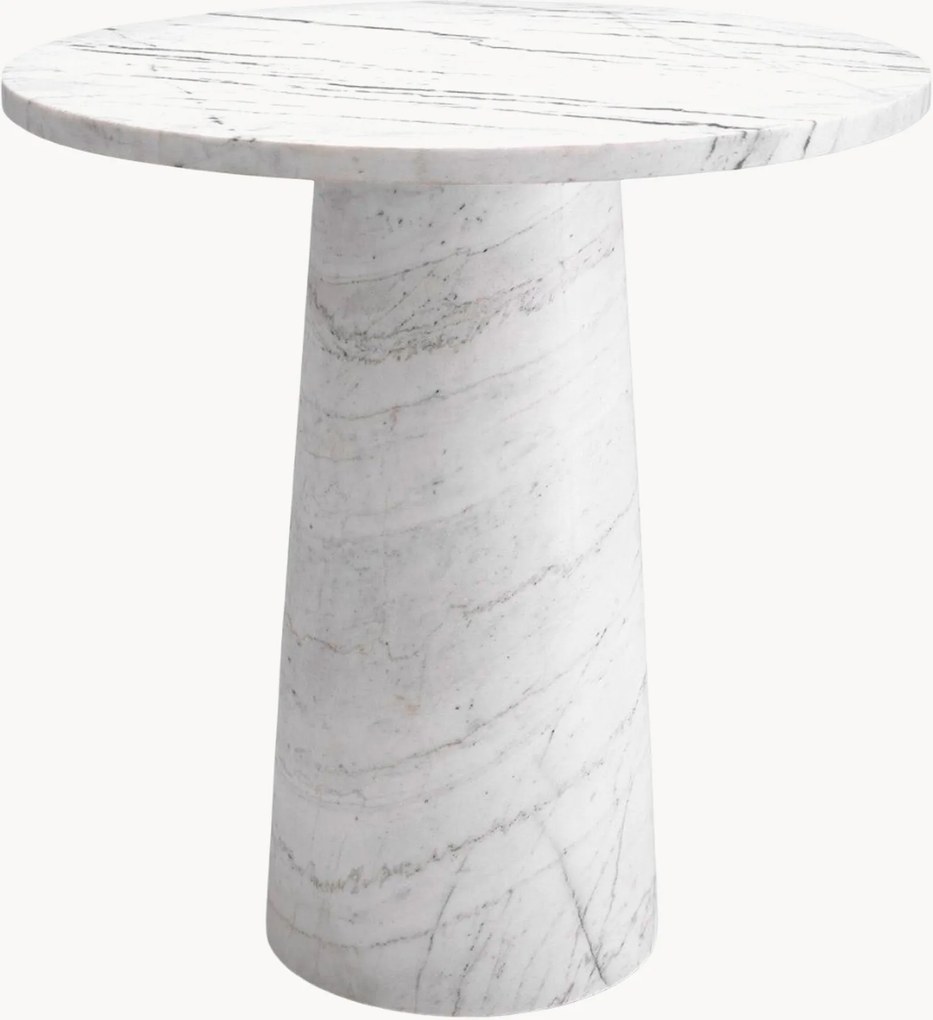 Ronde marmeren bijzettafel Terry