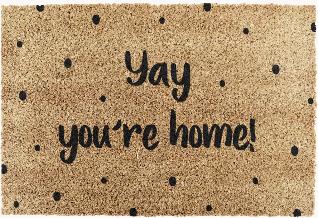 Deurmat Yay You're Home