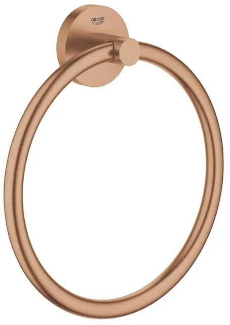 GROHE Essentials Handdoekring - 18cm - rond - brushed warm sunset 40365dl1